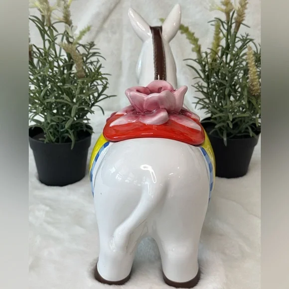 Opalhouse for Target 2018 Burro Cookie Jar, Stoneware- 12”x10” - Picture 5 of 13